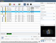 Xilisoft iPod Video Converter for Mac screenshot